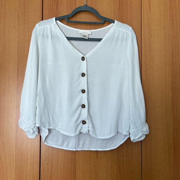 White Button Down - Picture 1 of 3